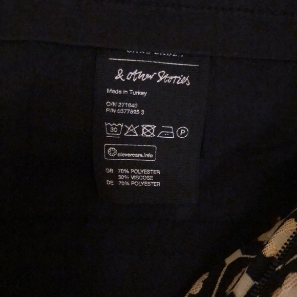 & Other Stories Jacquard Shorts US 10 - Picture 11 of 13